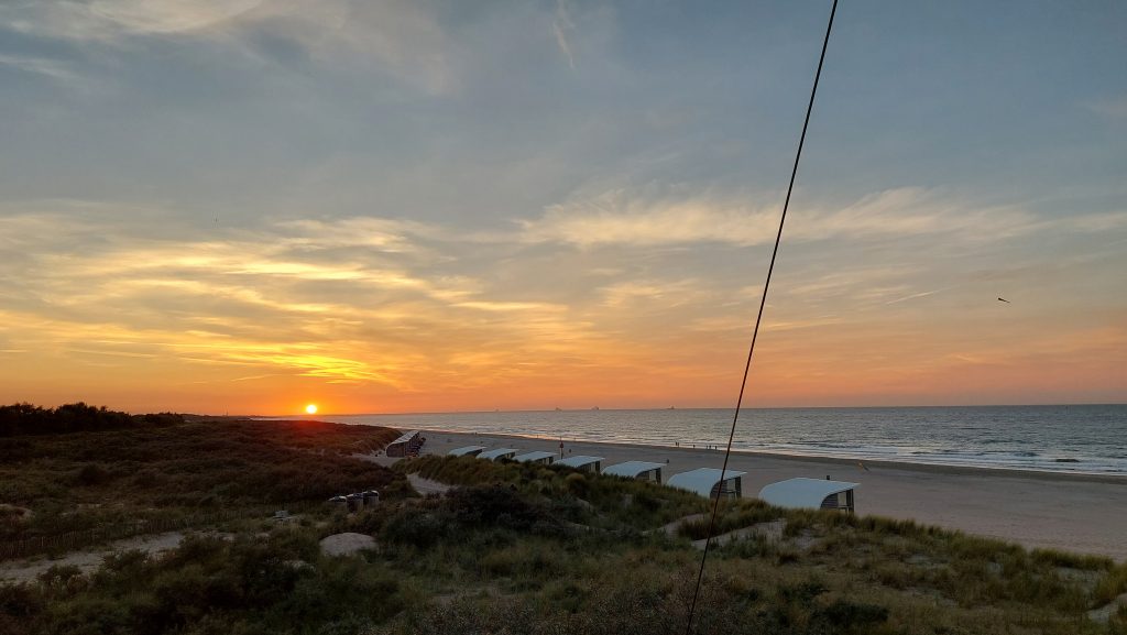 Sonnenuntergang in Zeeland