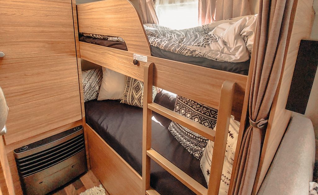 Kinderzimmer im Wohnwagen