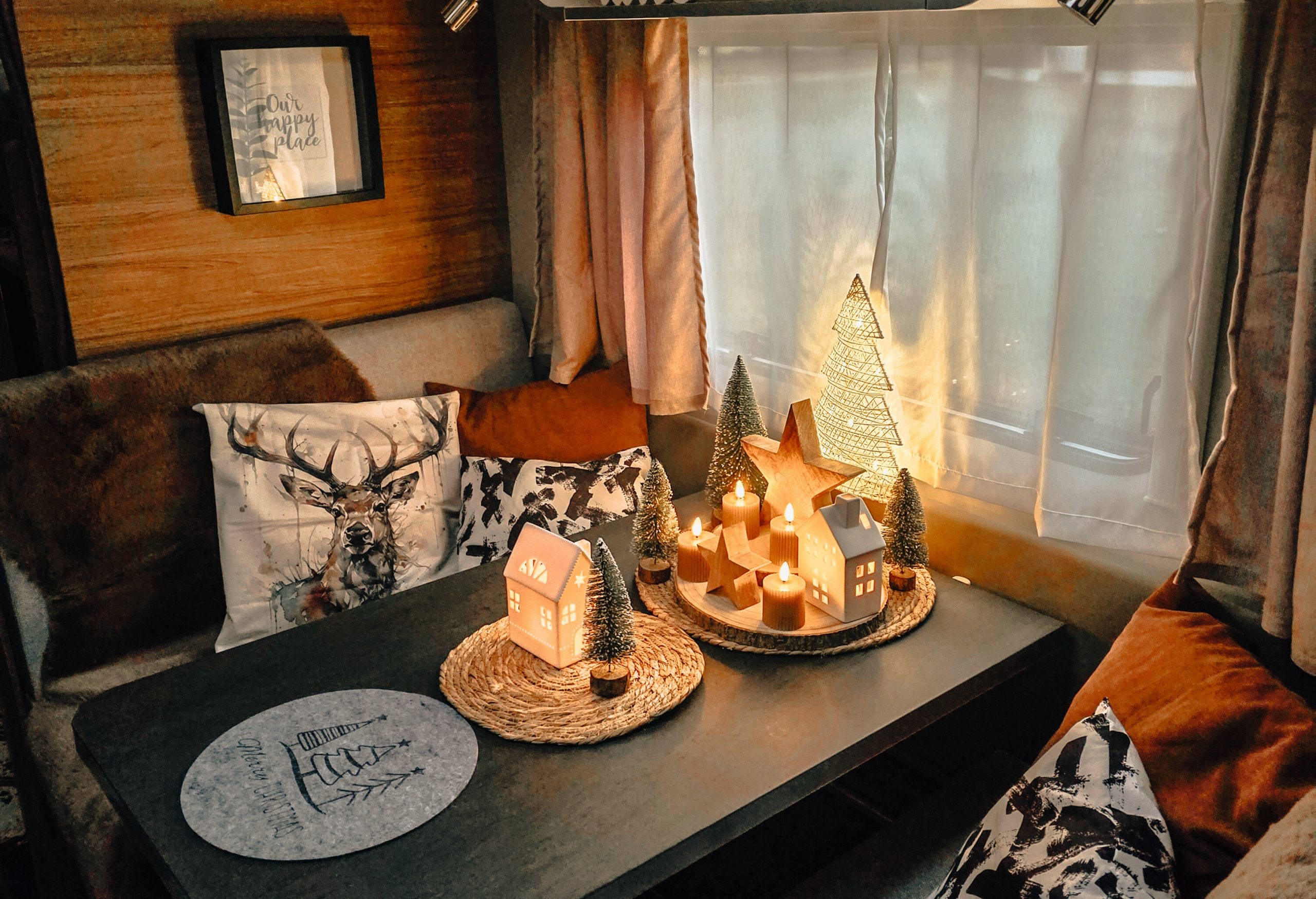 Weihnachten im Wohnwagen