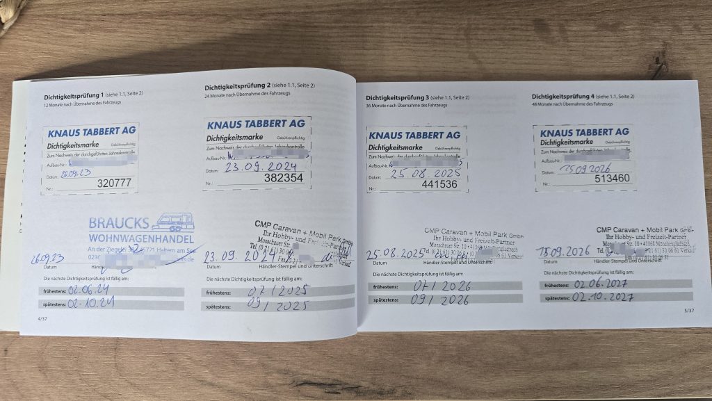 Dichtigkeitsprüfung