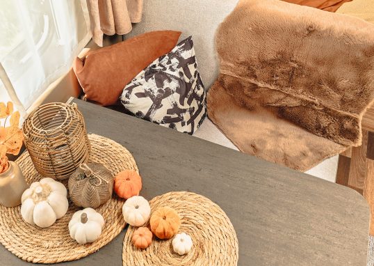 Herbstdeko Camper